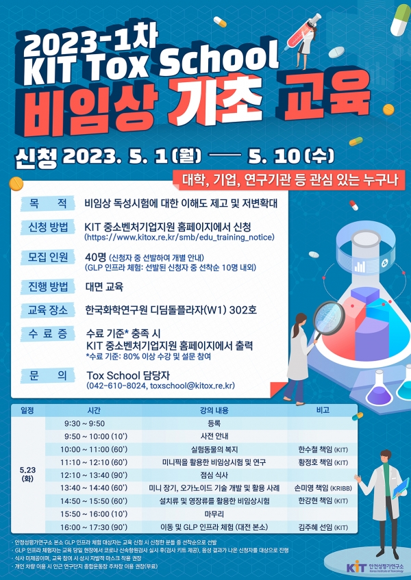 2023-1차 KIT Tox School 비임상 기초 교육 포스터.jpg